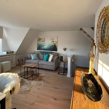 公寓 Wattteufel-sylt-luxus-apartment-mit-wattblick-in-rantum *